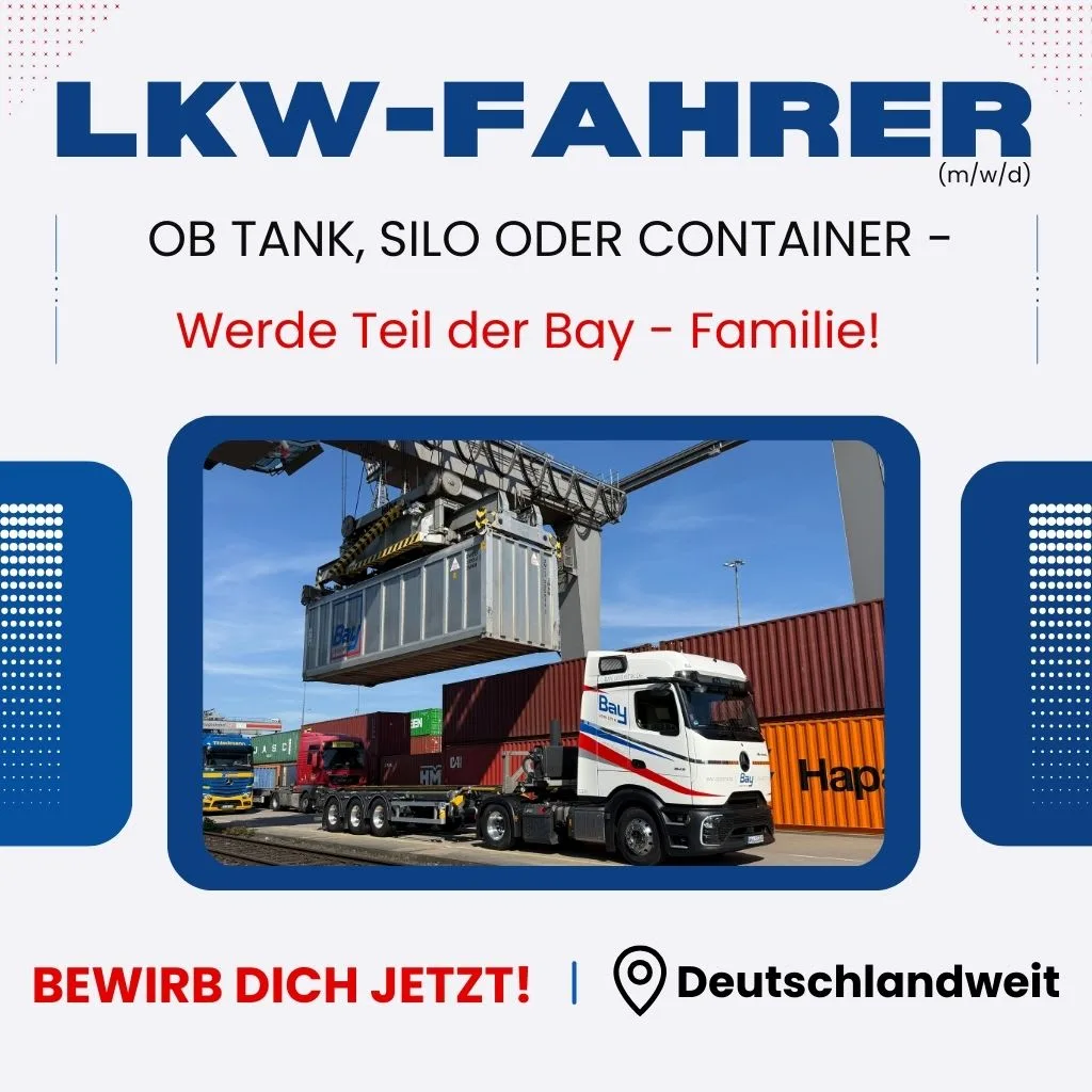 LKW Fahrer im Fernverkehr (m/w/d)